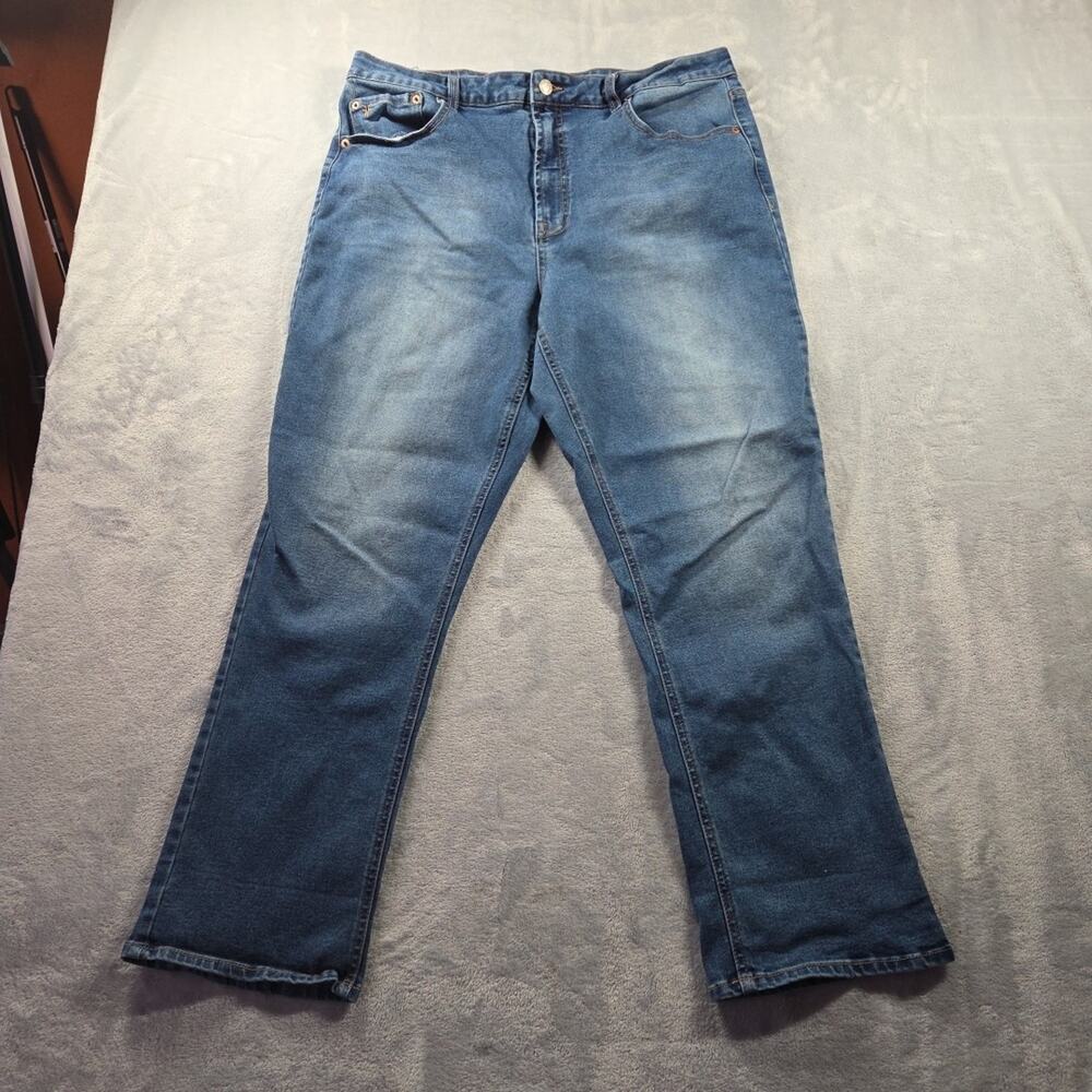 Frye Jeans Women's Size 14/32 High Rise Straight Leg Stretch Denim 1074